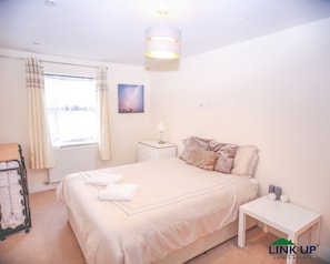 อพาร์ทเมนท์, หลายเตียง, วิวเมือง | เครื่องนอนระดับพรีเมียม, ผ้านวมขนเป็ด, เตียง Select Comfort