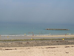 Beach - Cozy apartment with loggia sea view, pets allowed (Donville-les-Bains)
