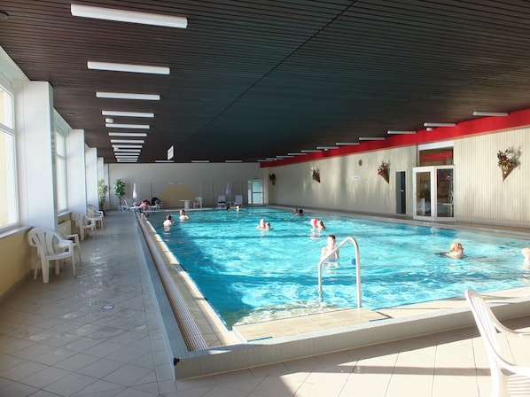 Piscine couverte, piscine chauffée