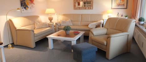 Televisio, pöytäjalkapallopöytä, pöytätennispöytä, kirjoja