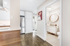 Interior - The House of Blond penthouse level suite in LoLo (North Vancouver)