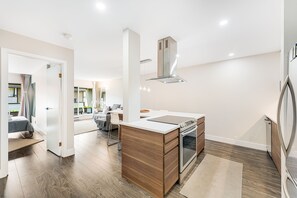 Interior - The House of Blond penthouse level suite in LoLo (North Vancouver)