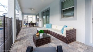 Ferienhaus, Mehrere Betten | Balkon