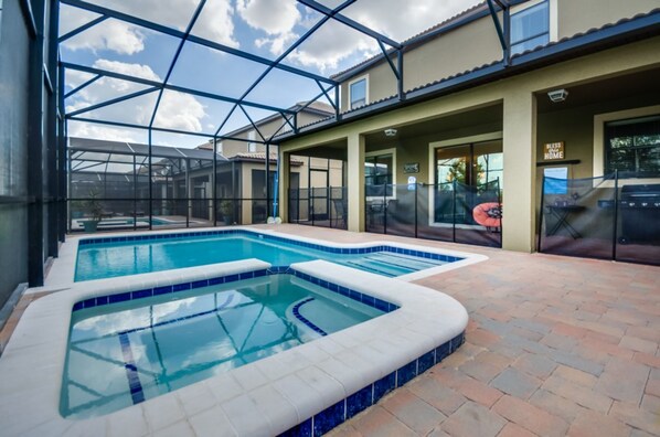House, Multiple Beds | Outdoor pool - Champions Gate Exec Villas- 1403rfd (Davenport)