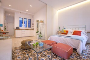 1 bedroom, iron/ironing board, Internet, bed sheets