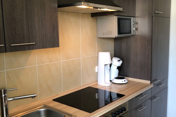 Frigorífic, microones, placa de cuina i cafetera i tetera