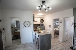 Apartment, 2 Bedrooms, Sea View | Living area - Apartments San Francesco (Rovinj)