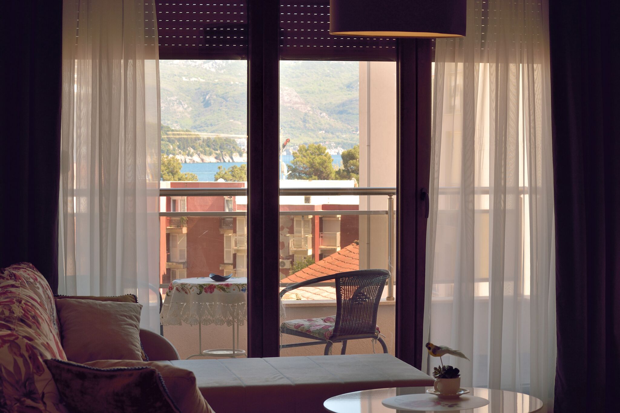 Télévision, table de tennis de table, livres