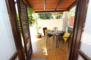 Studio, Ground Floor | Terrace/patio - Studio Sea (Rovinj)