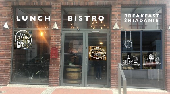 Fachada de la propiedad