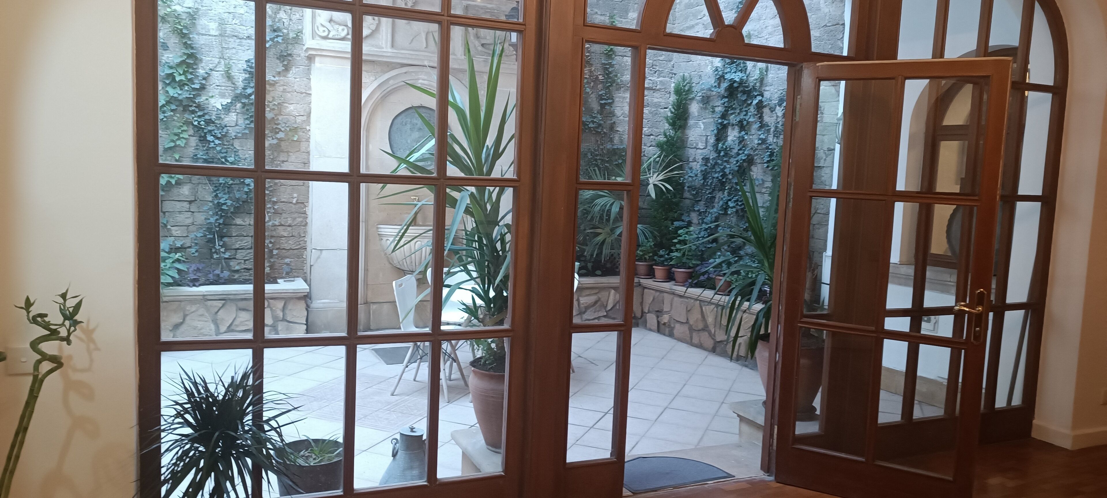 Majoituspaikan julkisivu