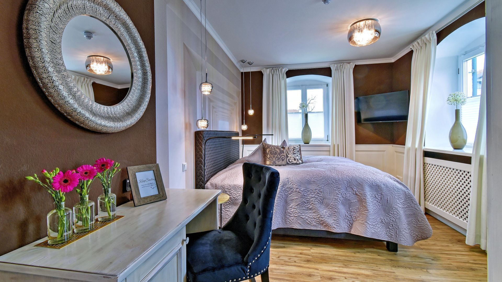 double room, 1 double bed | premium bedding, down duvets, individually decorated