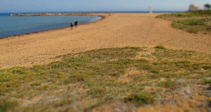 Sunny studio with sea view near Denia