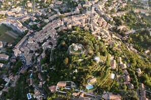 Aerial view - Forcalquier Architecture Village House Center (Forcalquier)
