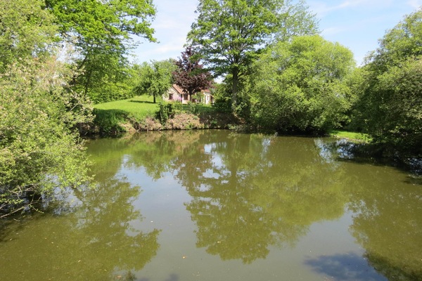 View of house and lake