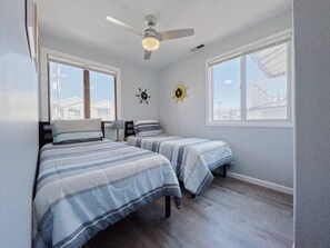 2 Schlafzimmer, Bügeleisen/Bügelbrett, kostenloses WLAN, Bettwäsche