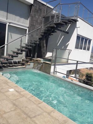 Outdoor pool - Escazu Mansion With Private Pool (Pozos)