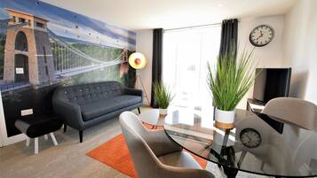 Apartment, 1 Bedroom | Living room | Smart TV, Netflix