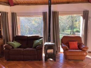 TV, fireplace, table tennis