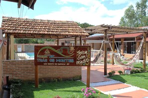 Entrée de l’hébergement