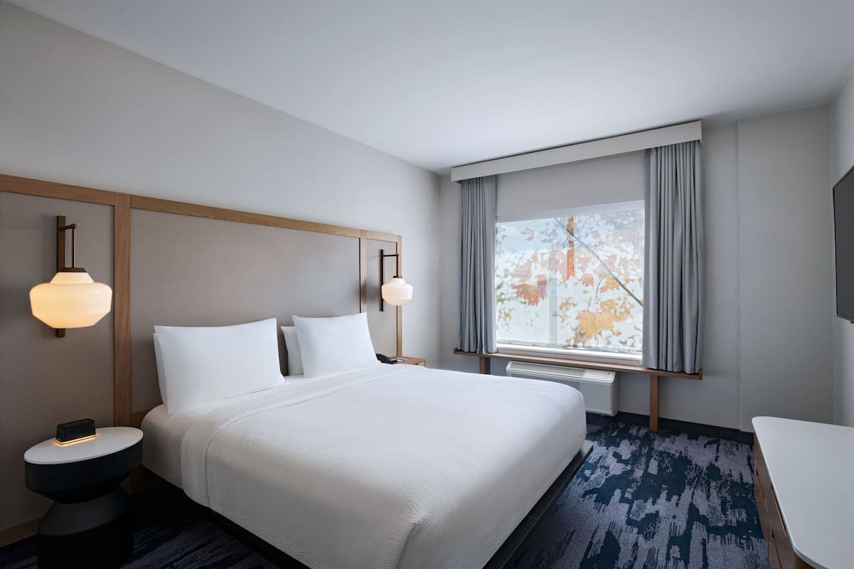 Room, 1 King Bed | Desk, laptop workspace, iron/ironing board, free WiFi