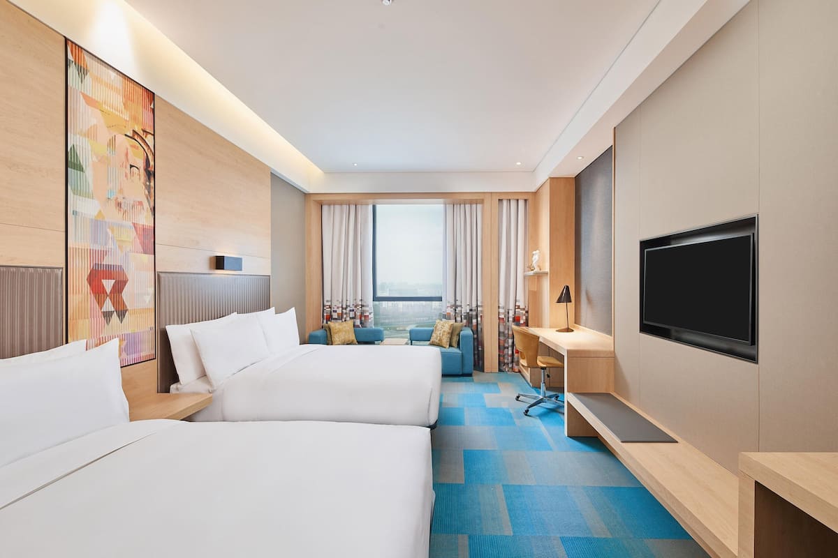 1 dormitorio, edredones de plumas, minibar y caja fuerte