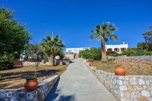 Majoituspaikan sisäänkäynti