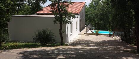 Una piscina climatizada