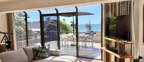 Télévision, lecteur de DVD, chaîne hi-fi