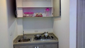 Private kitchenette - Apartahotel Tocore (Santa Marta)
