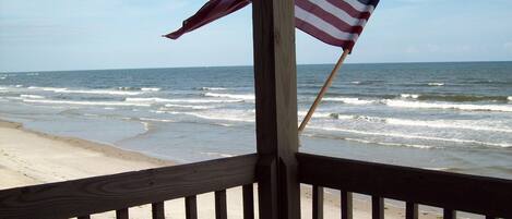 På stranden, liggestole