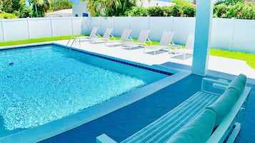 Außenpool, beheizter Pool