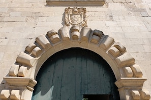 Entrée de l’hébergement