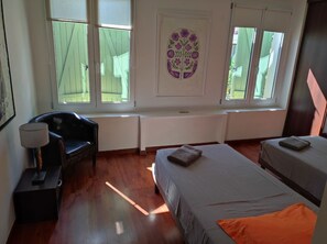 2 Schlafzimmer, Bügeleisen/Bügelbrett, kostenloses WLAN, Bettwäsche