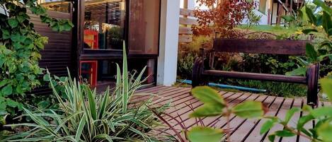 Fachada de la propiedad