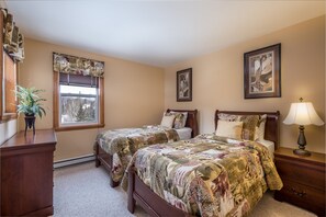 Individually decorated, individually furnished, iron/ironing board