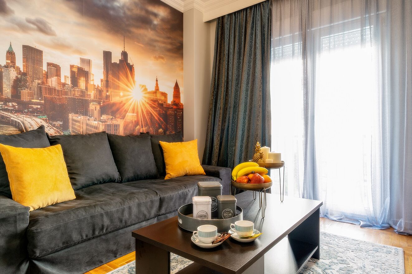 华丽公寓 (Corona) | 起居区 | 平板电视