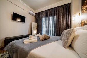 Appartement Deluxe (Corona) | 1 chambre, bureau, fer et planche à repasser, lit de bébé (gratuit)