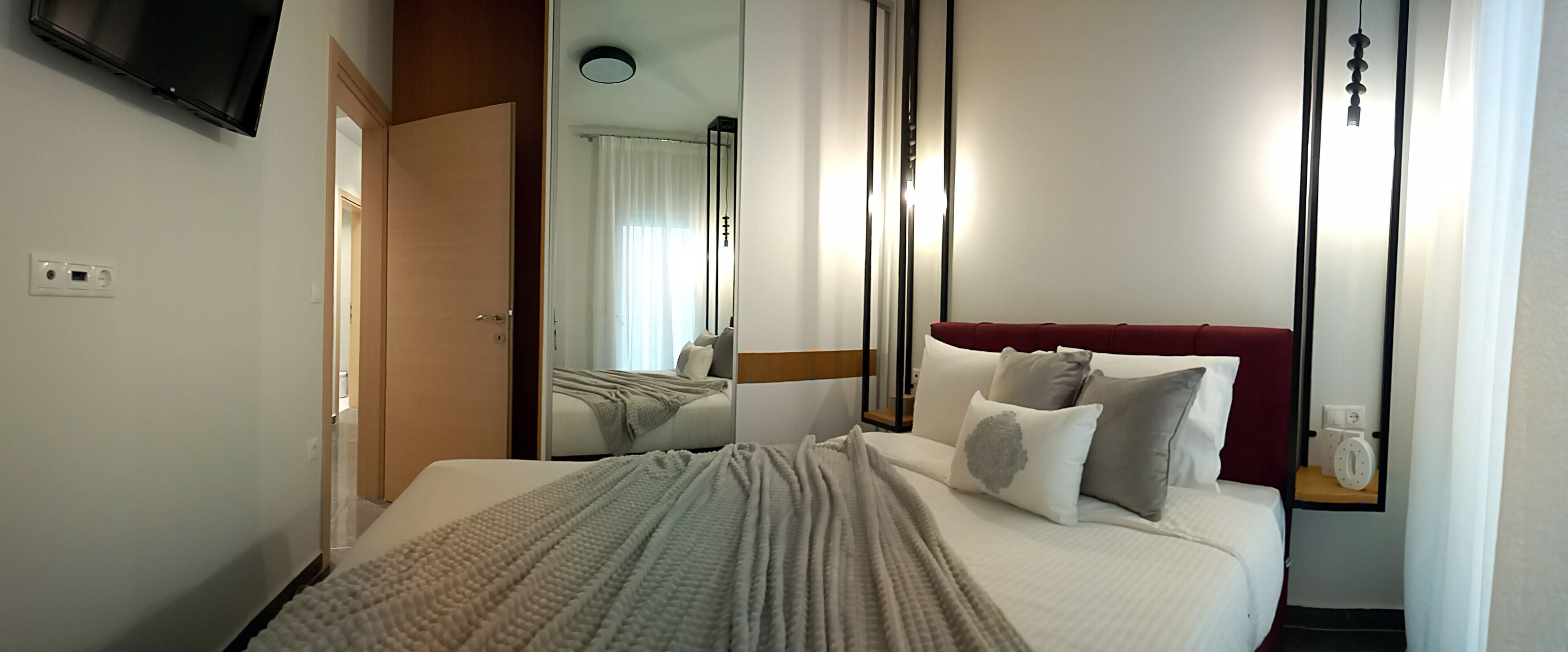 Appartamento Luxury (Comely) | 2 camere, ferro/asse da stiro, culle/letti per bambini (gratuiti)