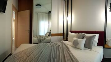 Appartamento Luxury (Comely) | 2 camere, ferro/asse da stiro, culle/letti per bambini (gratuiti)