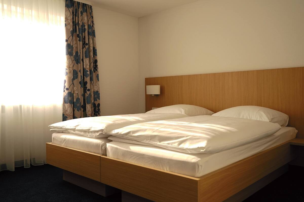 double or twin room | in-room safe, laptop workspace, blackout curtains, soundproofing