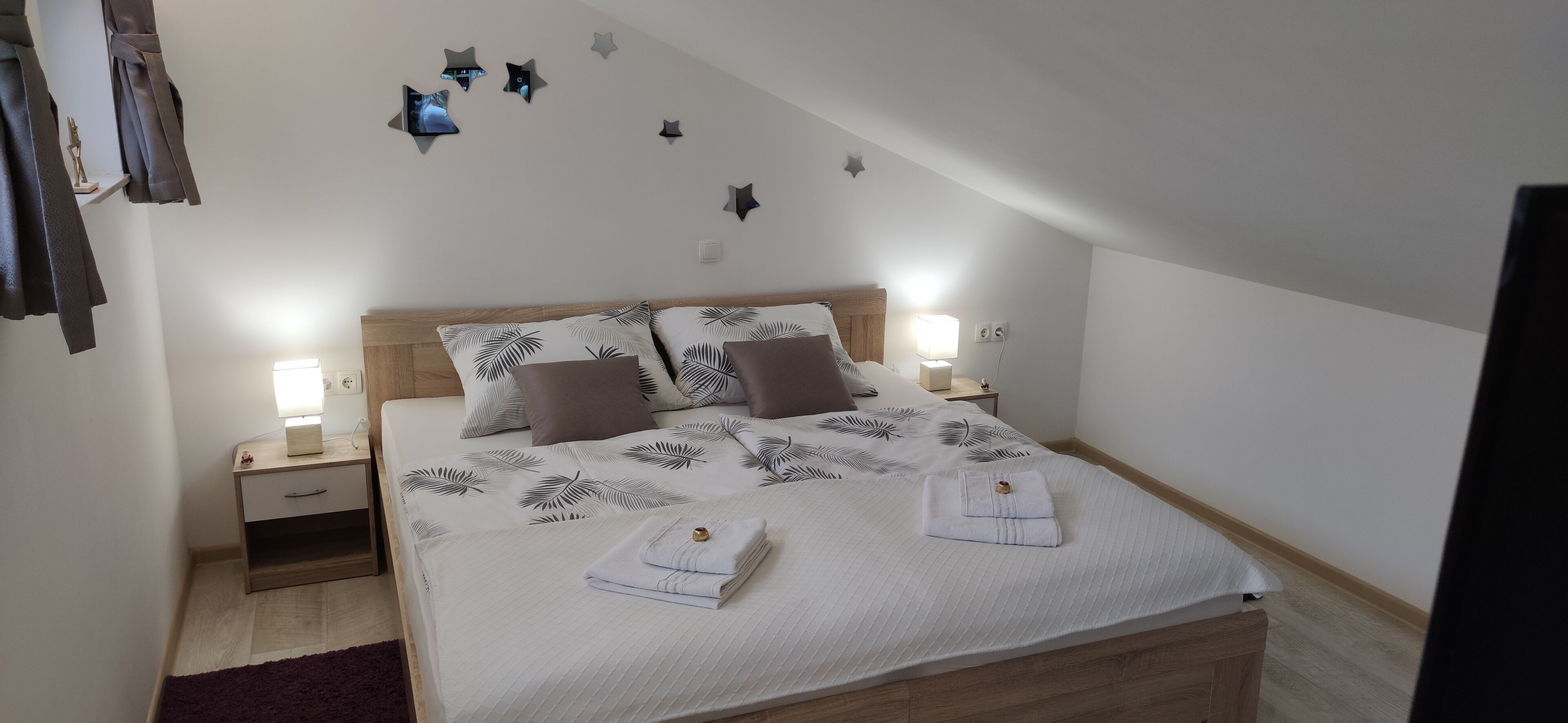 1 bedroom, desk, soundproofing, iron/ironing board