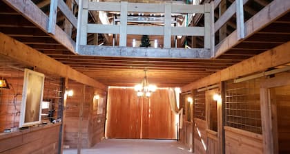 Beautiful Home on 5+ Acres w/Barn, Private Pond & Heated Saltwater Swimming Pool