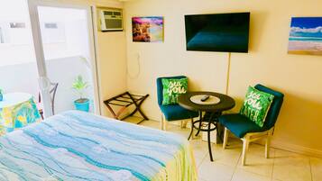 1 chambre, fer et planche Ă repasser, Wi-Fi gratuit, draps fournis