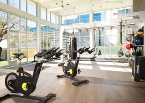 Executive Studio, 1 Bedroom, Non Smoking, Balcony | Fitness facility