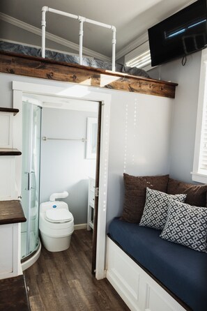 Deluxe Room, Multiple Beds, Hill View | Memory-foam beds, individually decorated, individually furnished - Zion's Tiny Getaway (Hurricane)