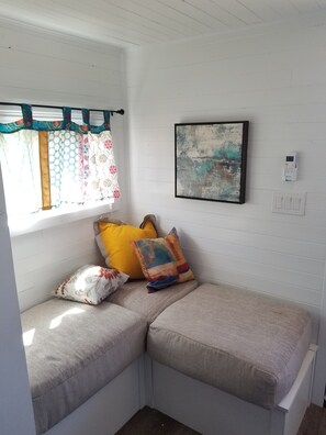 Suite, Multiple Beds, Hill View | Living room | Smart TV, DVD player - Zion's Tiny Getaway (Hurricane)