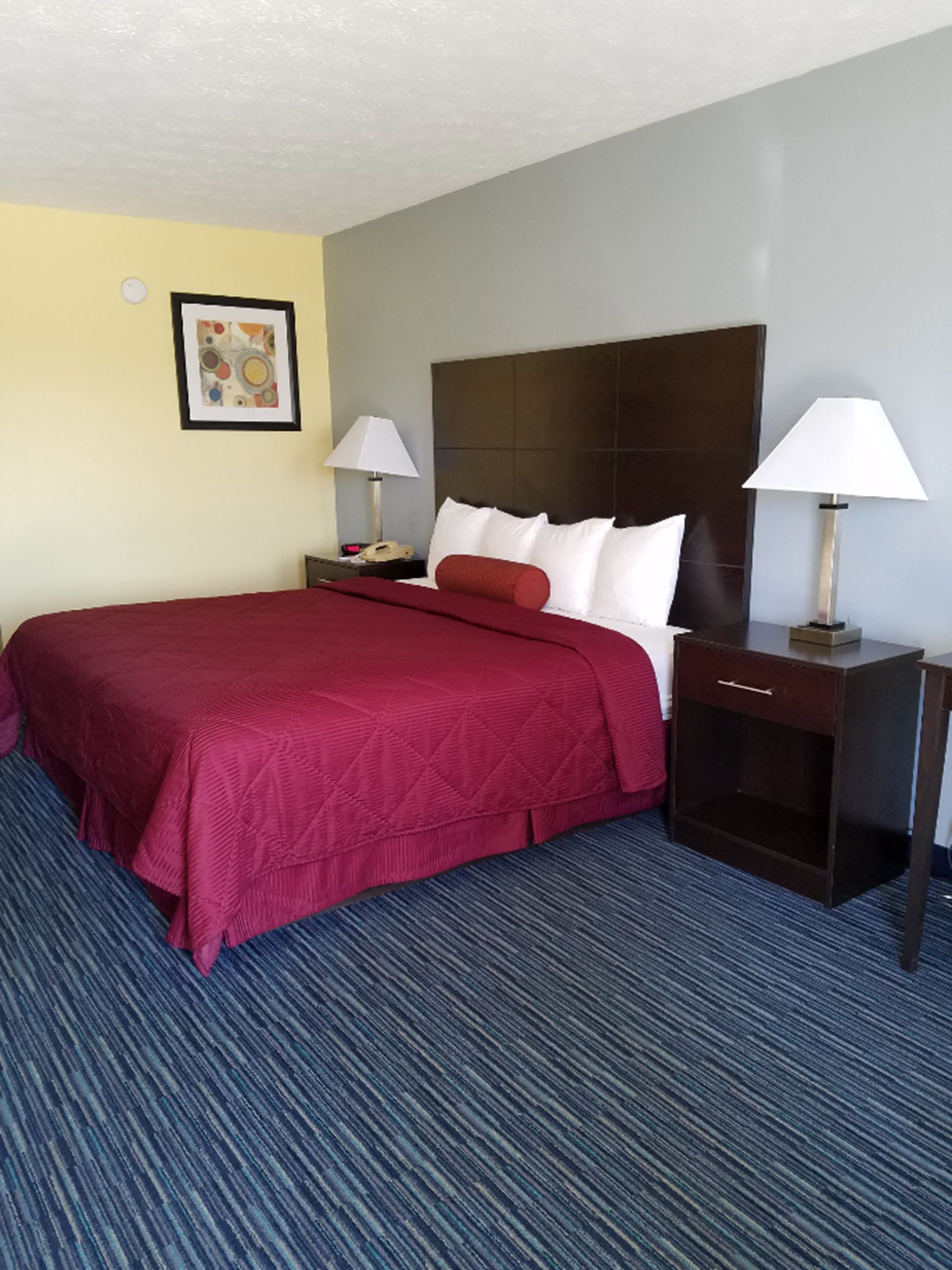 Deluxe Room, 1 King Bed | Iron/ironing board, bed sheets