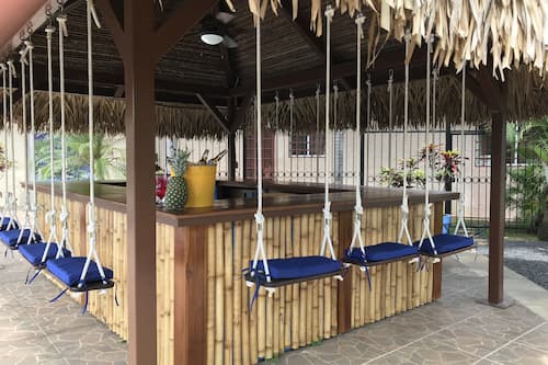 Poolside bar
