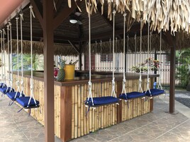 Poolside bar
